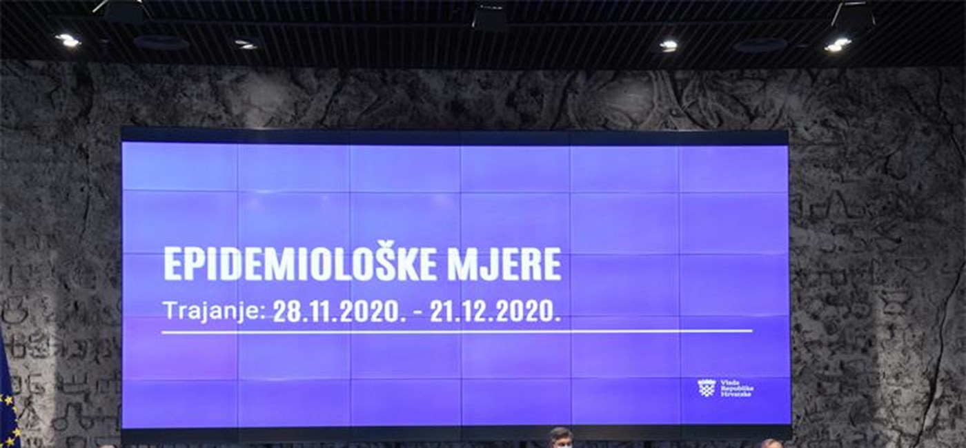 Dodatnim ograničenjima želimo suzbiti širenje epidemije, ključ svega i dalje je osobna odgovornost